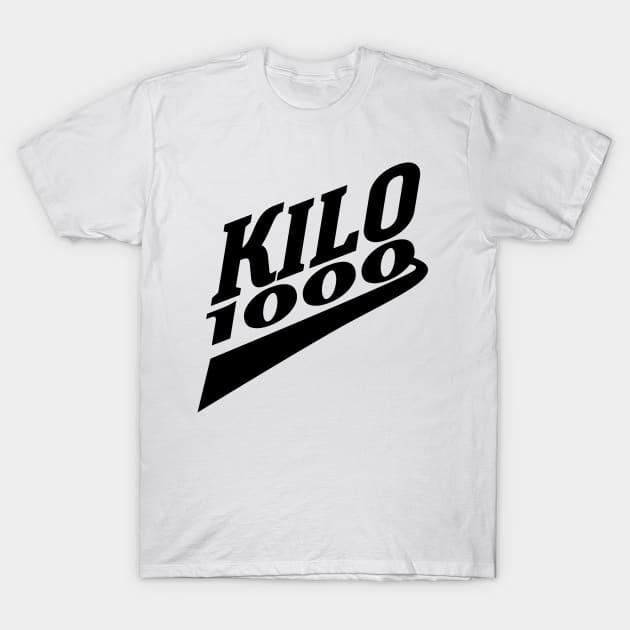 "KILO 1000" T-Shirt by keybumpapparel